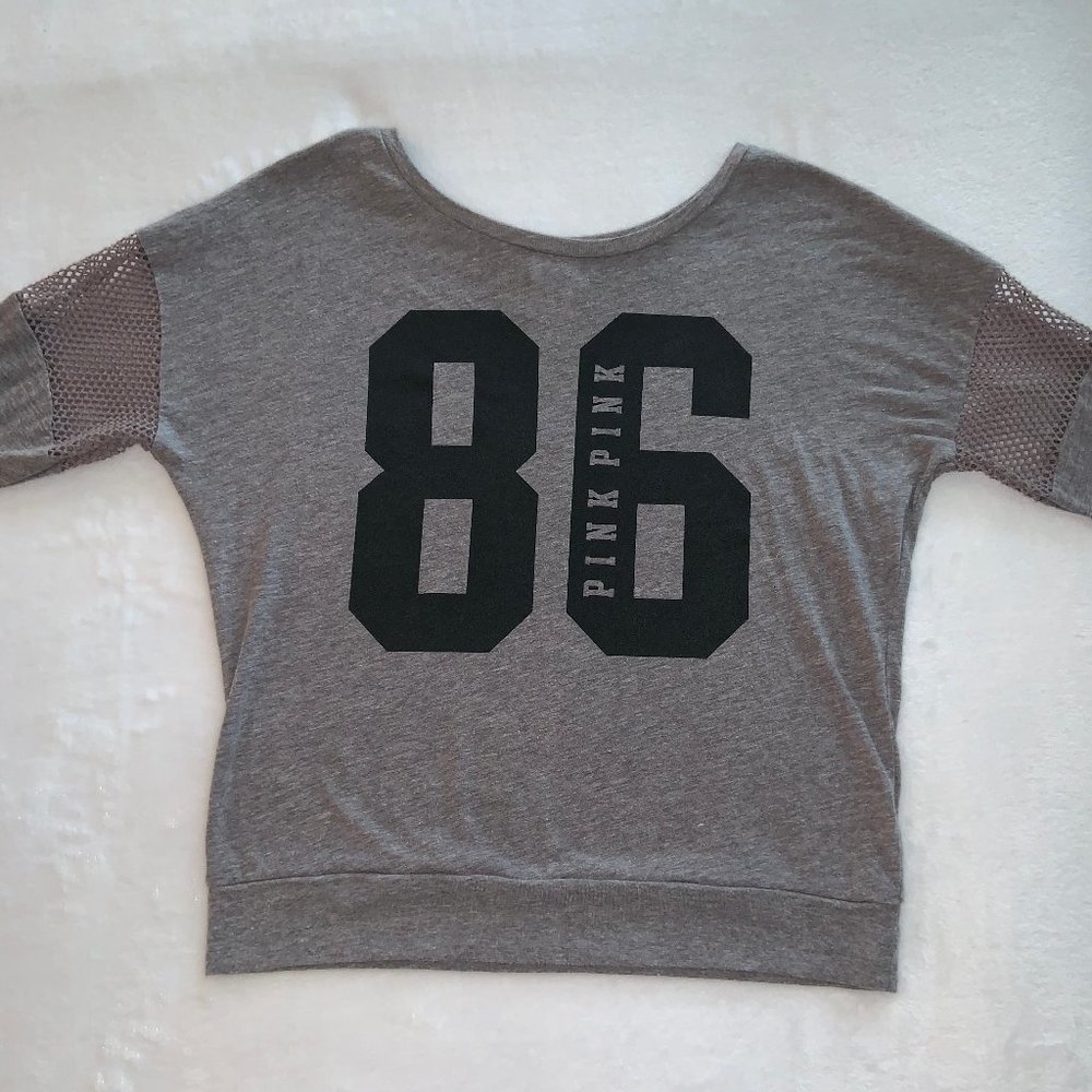 Pink Campus Long-Sleeved Tee